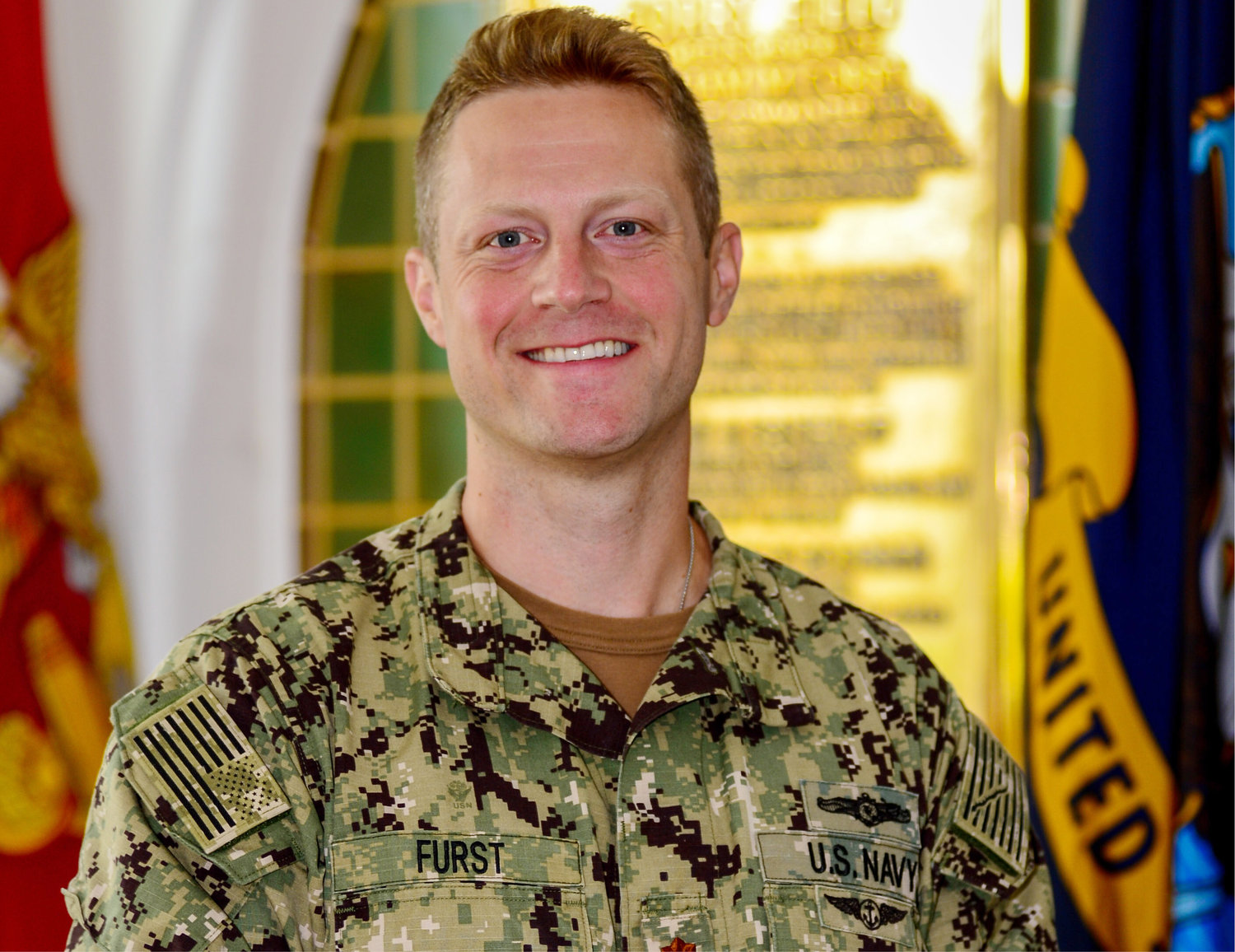 Lt. Cmdr. Kevin Furst, a native of Cookeville, Tennessee